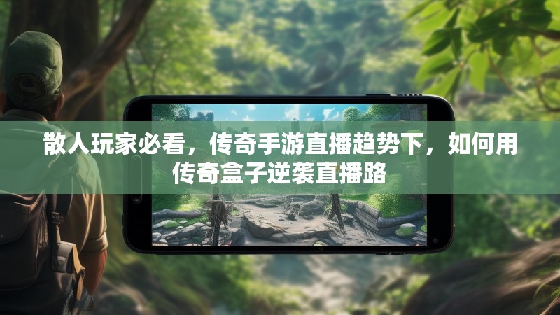 散人玩家必看，传奇手游直播趋势下，如何用传奇盒子逆袭直播路
