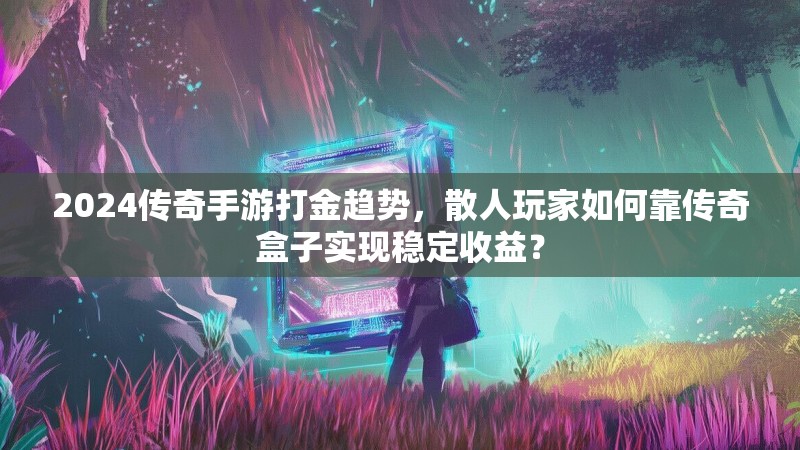 2024传奇手游打金趋势，散人玩家如何靠传奇盒子实现稳定收益？