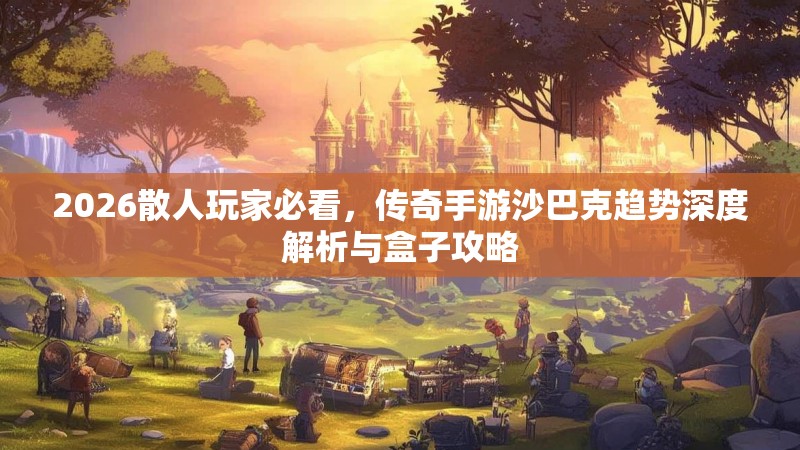 2026散人玩家必看，传奇手游沙巴克趋势深度解析与盒子攻略