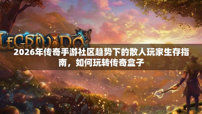 2026年传奇手游社区趋势下的散人玩家生存指南，如何玩转传奇盒子