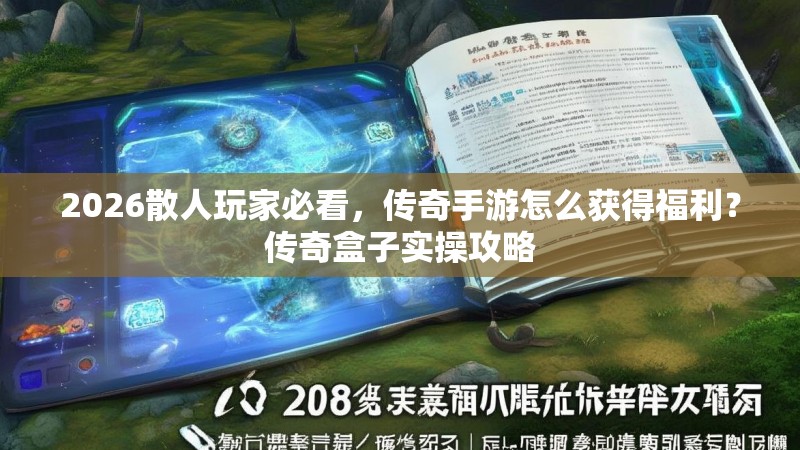 2026散人玩家必看，传奇手游怎么获得福利？传奇盒子实操攻略