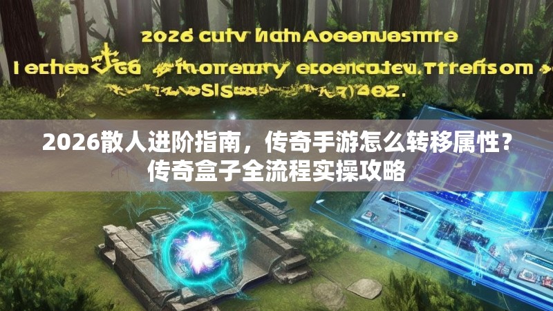 2026散人进阶指南，传奇手游怎么转移属性？传奇盒子全流程实操攻略