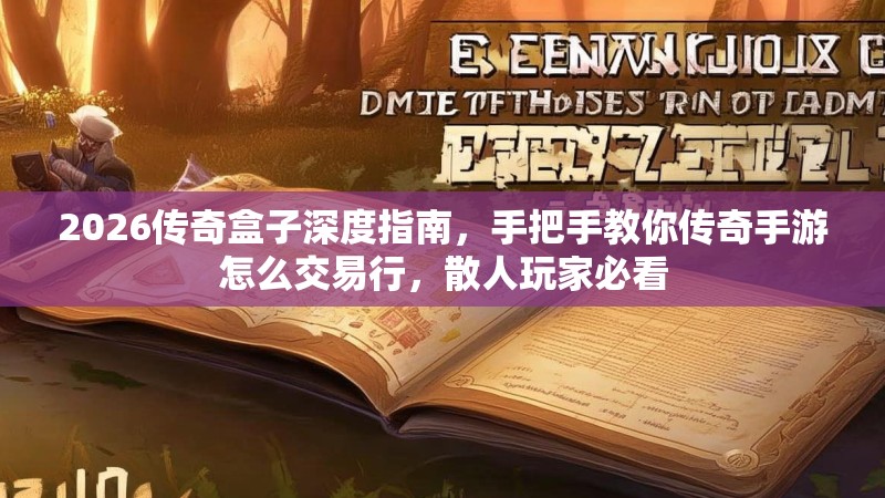 2026传奇盒子深度指南，手把手教你传奇手游怎么交易行，散人玩家必看