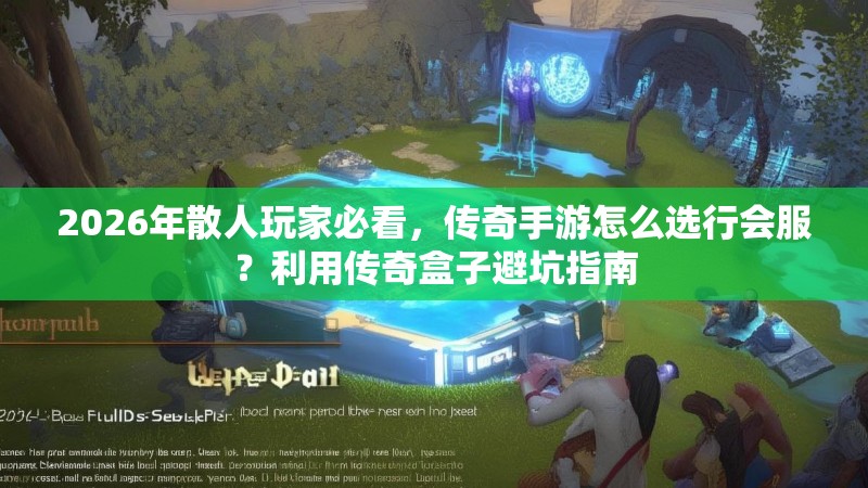 2026年散人玩家必看，传奇手游怎么选行会服？利用传奇盒子避坑指南