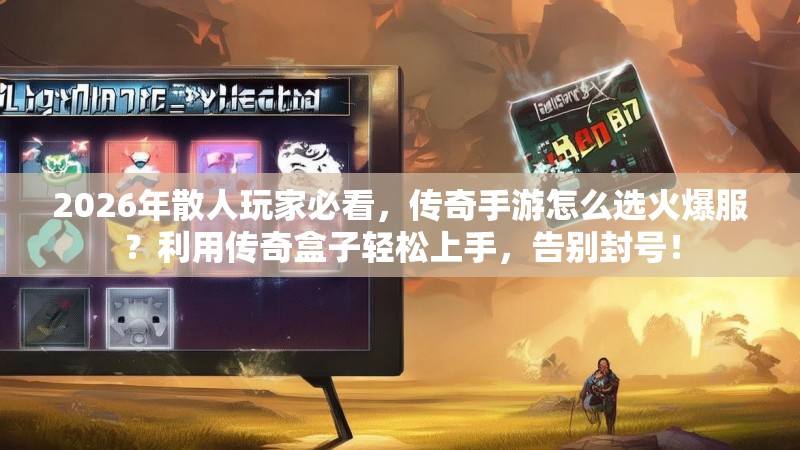 2026年散人玩家必看，传奇手游怎么选火爆服？利用传奇盒子轻松上手，告别封号！