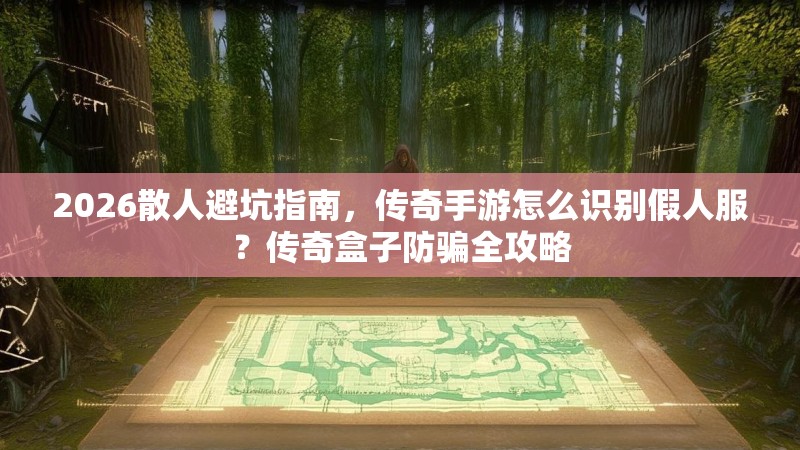 2026散人避坑指南，传奇手游怎么识别假人服？传奇盒子防骗全攻略