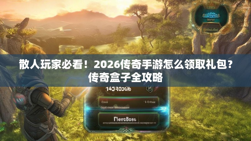 散人玩家必看！2026传奇手游怎么领取礼包？传奇盒子全攻略