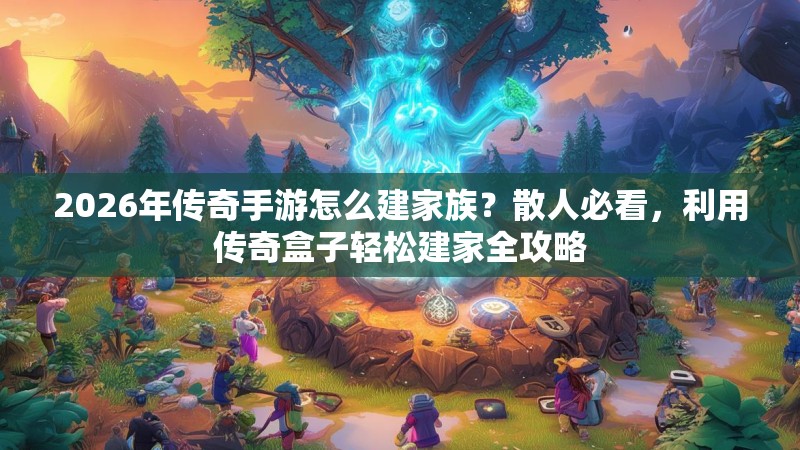 2026年传奇手游怎么建家族？散人必看，利用传奇盒子轻松建家全攻略