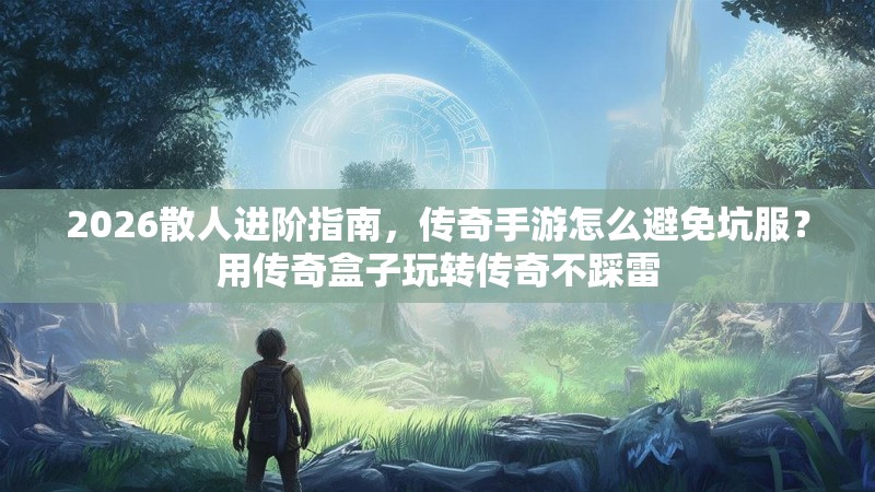 2026散人进阶指南，传奇手游怎么避免坑服？用传奇盒子玩转传奇不踩雷