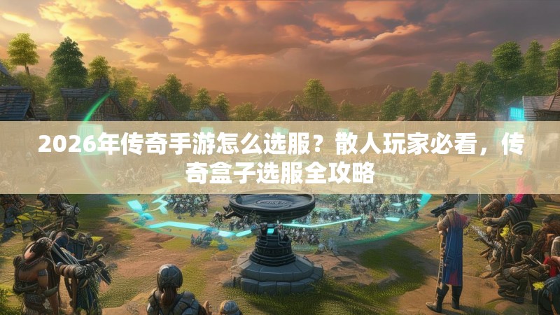 2026年传奇手游怎么选服？散人玩家必看，传奇盒子选服全攻略
