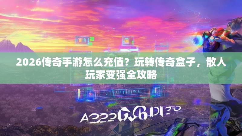 2026传奇手游怎么充值？玩转传奇盒子，散人玩家变强全攻略