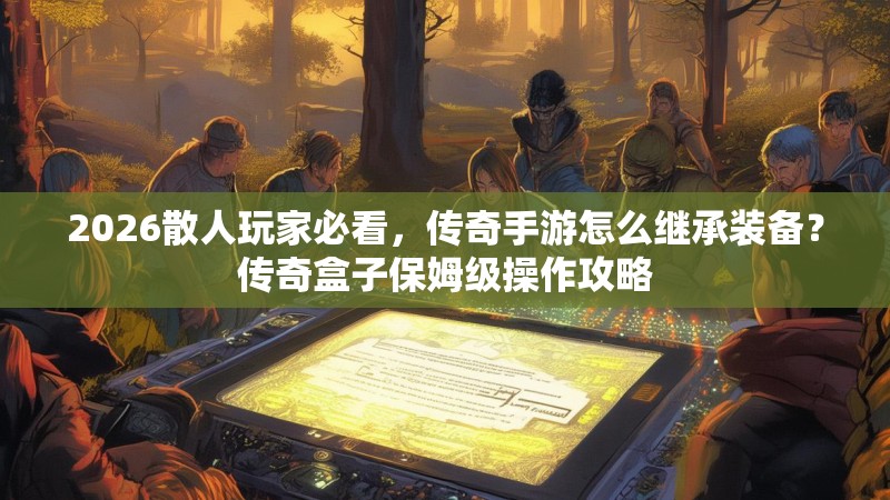 2026散人玩家必看，传奇手游怎么继承装备？传奇盒子保姆级操作攻略
