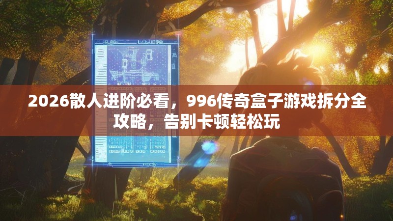 2026散人进阶必看，996传奇盒子游戏拆分全攻略，告别卡顿轻松玩