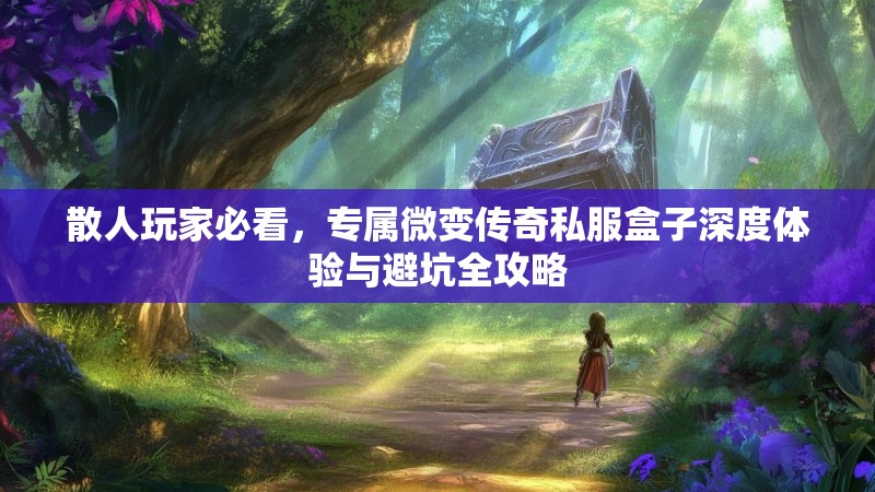 散人玩家必看，专属微变传奇私服盒子深度体验与避坑全攻略