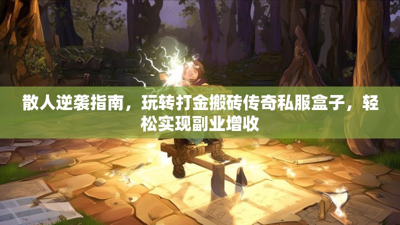 散人逆袭指南，玩转打金搬砖传奇私服盒子，轻松实现副业增收