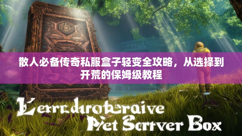 散人必备传奇私服盒子轻变全攻略，从选择到开荒的保姆级教程