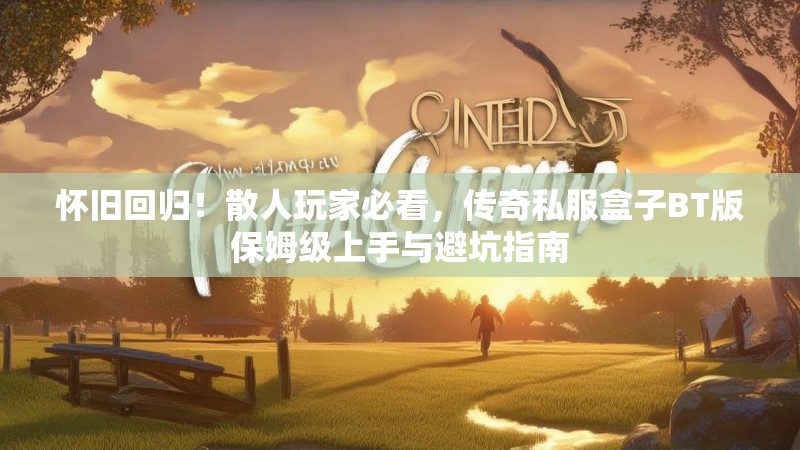 怀旧回归！散人玩家必看，传奇私服盒子BT版保姆级上手与避坑指南