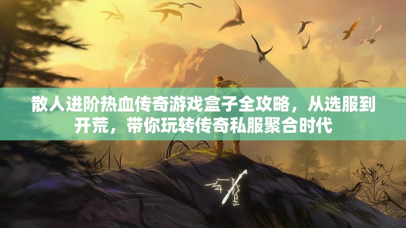 散人进阶热血传奇游戏盒子全攻略，从选服到开荒，带你玩转传奇私服聚合时代