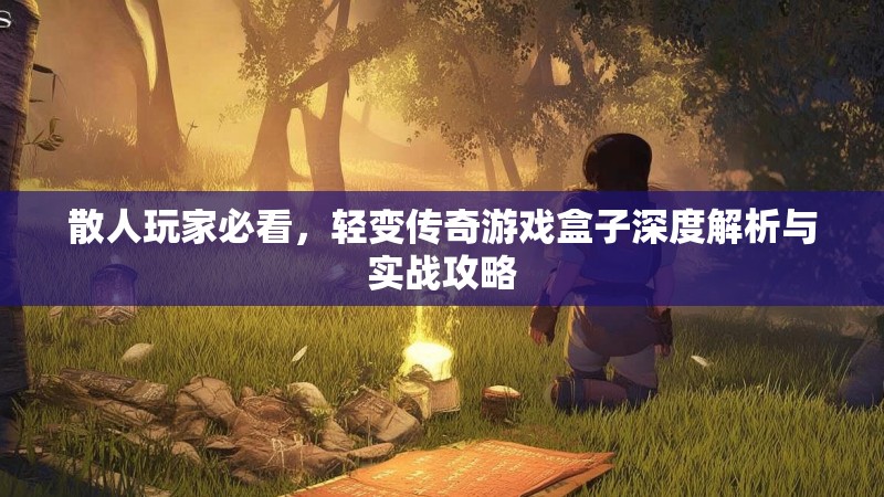 散人玩家必看，轻变传奇游戏盒子深度解析与实战攻略