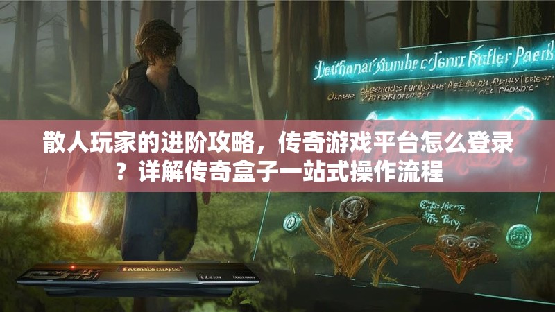 散人玩家的进阶攻略,传奇游戏平台怎么登录?详解传奇盒子一站式操作流程 散人玩家的进阶攻略,传奇游戏平台怎么登录?详解传奇盒子一站式操作流程