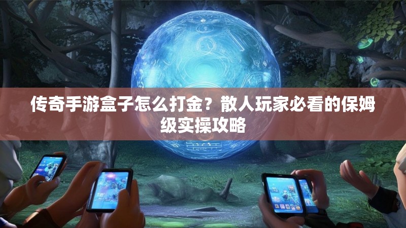 传奇手游盒子怎么打金？散人玩家必看的保姆级实操攻略