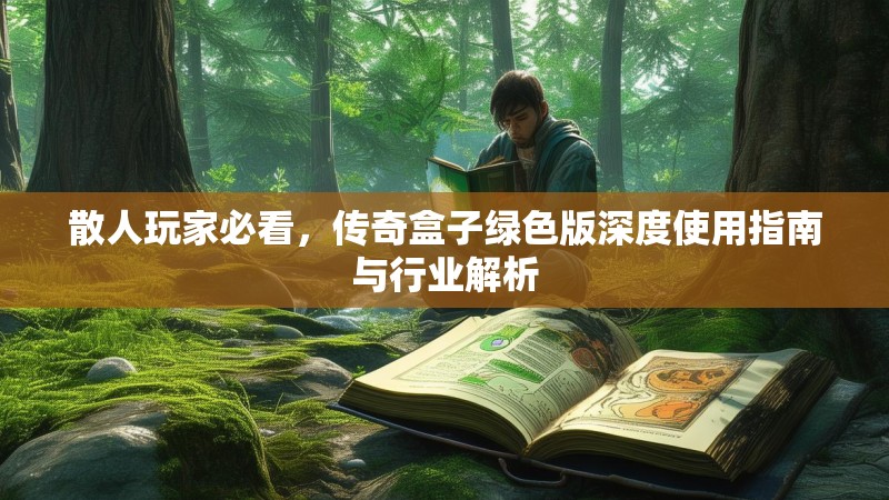 散人玩家必看，传奇盒子绿色版深度使用指南与行业解析